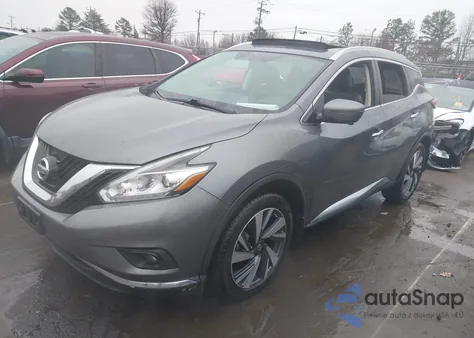 2018 Nissan Murano Platinum z USA, uszkodzony, nr VIN 5N1AZ2MH1JN171703